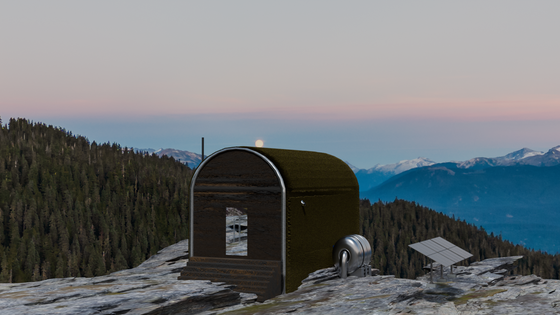 Tiny house front
