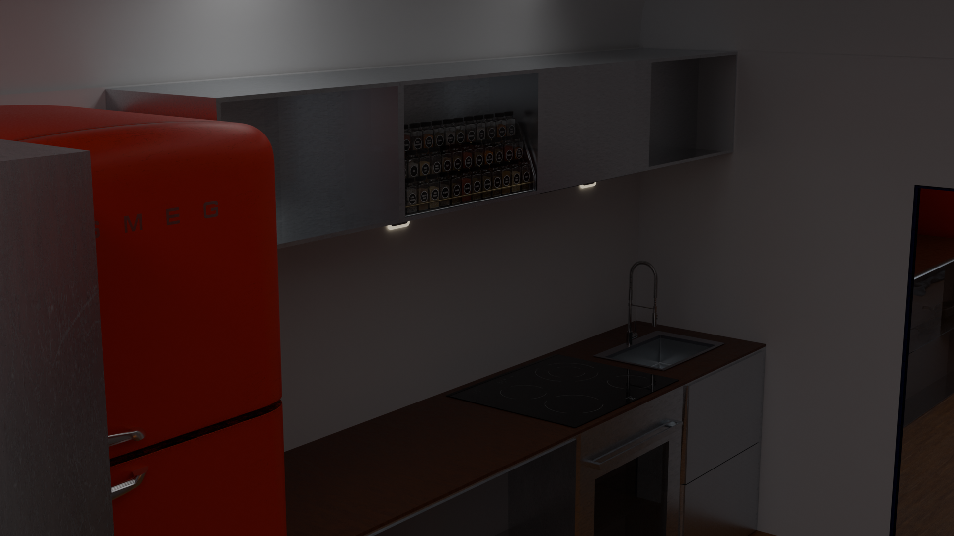 Tiny house kitchen