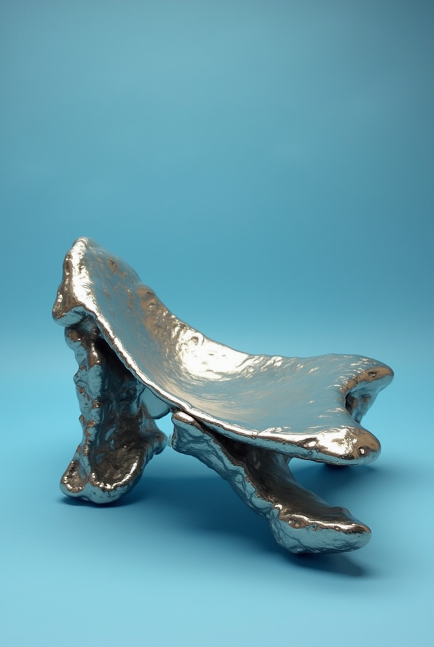 the cast iron chair