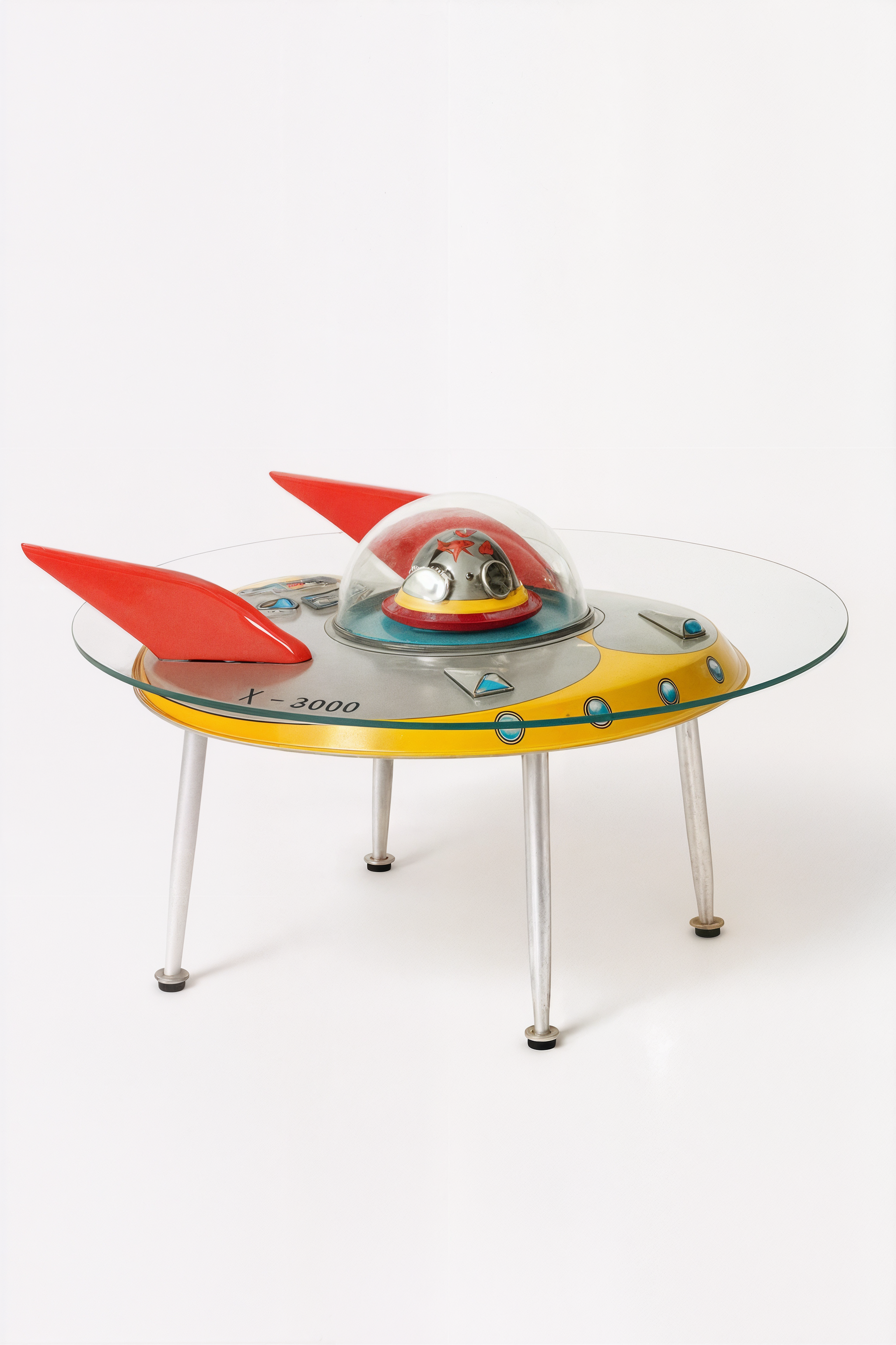 the space shuttle coffee table